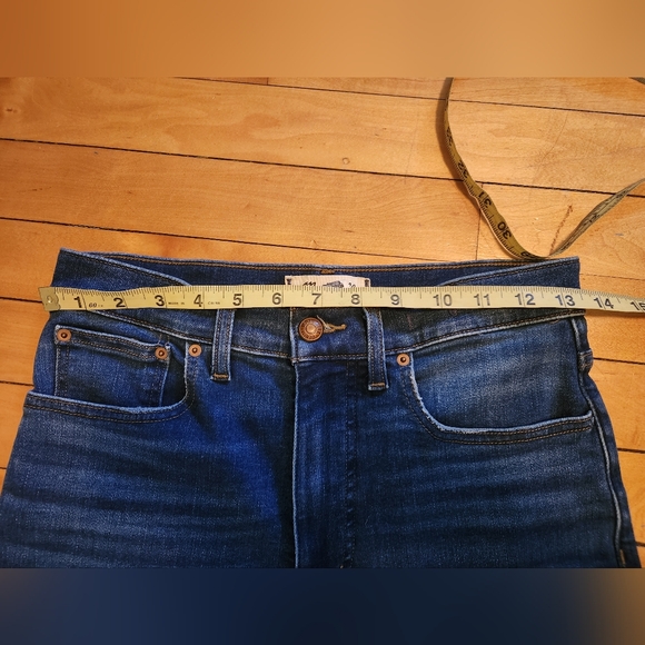 Madewell Flared Wide LEG Crop Jeans - Picture 5 of 6